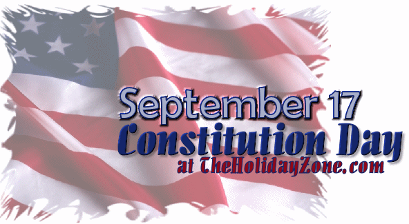 Celebrating Constitution Day at TheHolidayZone.com